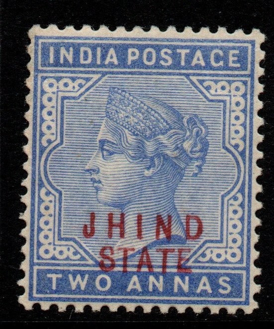 india-jind-sg14-1886-2a-dull-blue-mtd-mint