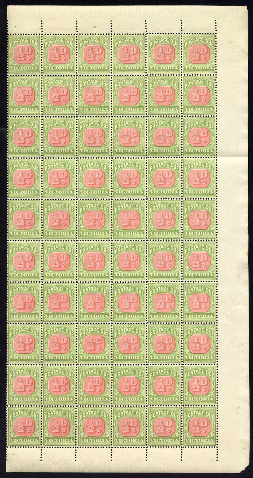victoria-sgd34a-1-2d-post-due-wmk-crown-over-v-inverted-u-m-block-of-60