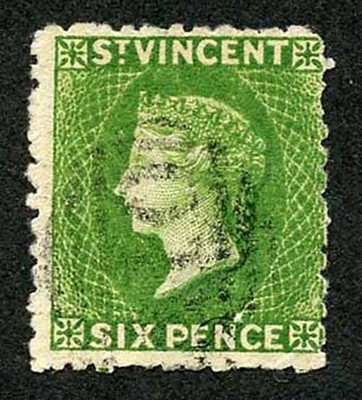 st-vincent-sg30-6d-bright-green-wmk-star-perf-11-to-12-5-cat-70-pounds
