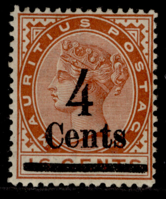 mauritius-qv-sg137-4c-on-16c-chestnut-m-mint-cat-17