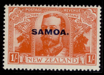 samoa-gv-sg148-1s-orange-red-m-mint-cat-12