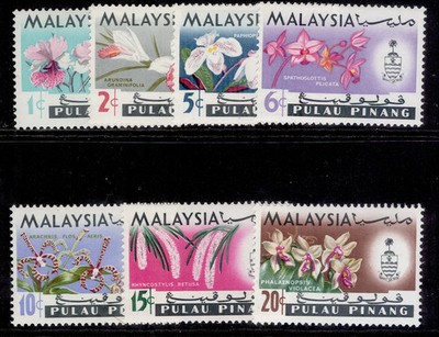 malaysia-penang-qeii-sg66-72-1965-68-complete-set-nh-mint