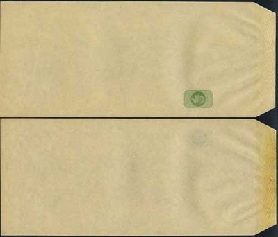 wp21-kevii-1-2d-yellow-green-newspaper-wrapper-stamp-lw5-mint