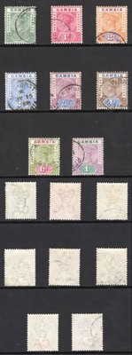 gambia-sg37-44-qv-set-of-8-cds-cat-180-pounds