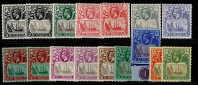 st-helena-gv-sg97-110-short-set-to-5s-m-mint-cat-240-incs-d-1d-shades