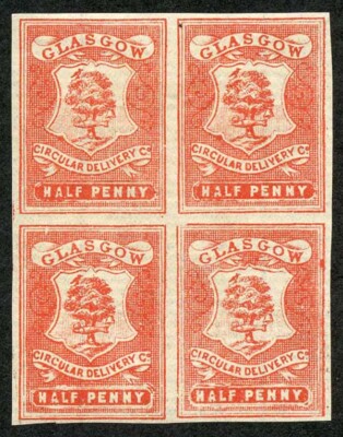 cd21-1-2d-dull-scarlet-glasgow-circular-delivery-block-4-unmounted-mint