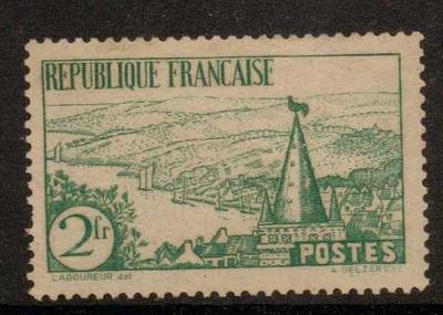 france-sg525-1935-2f-green-mtd-mint