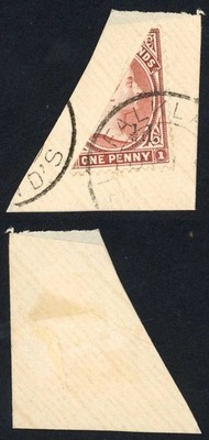 falkland-is-sg13-1-2d-on-half-of-a-1d-on-small-piece-cat-325