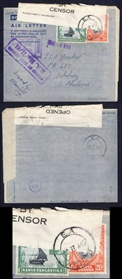 kut-eaf-wwii-1945-uprated-censored-air-letter-to-s-rhodesia