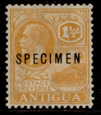 antigua-gv-sg67s-1d-dull-orange-unused-specimen