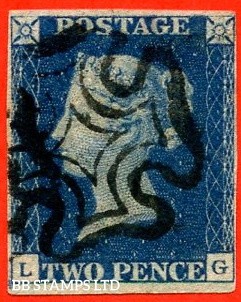 sg-4-d1-1-uc-ds7-lg-2d-deep-blue-plate-2-a-good-used-example-b90780