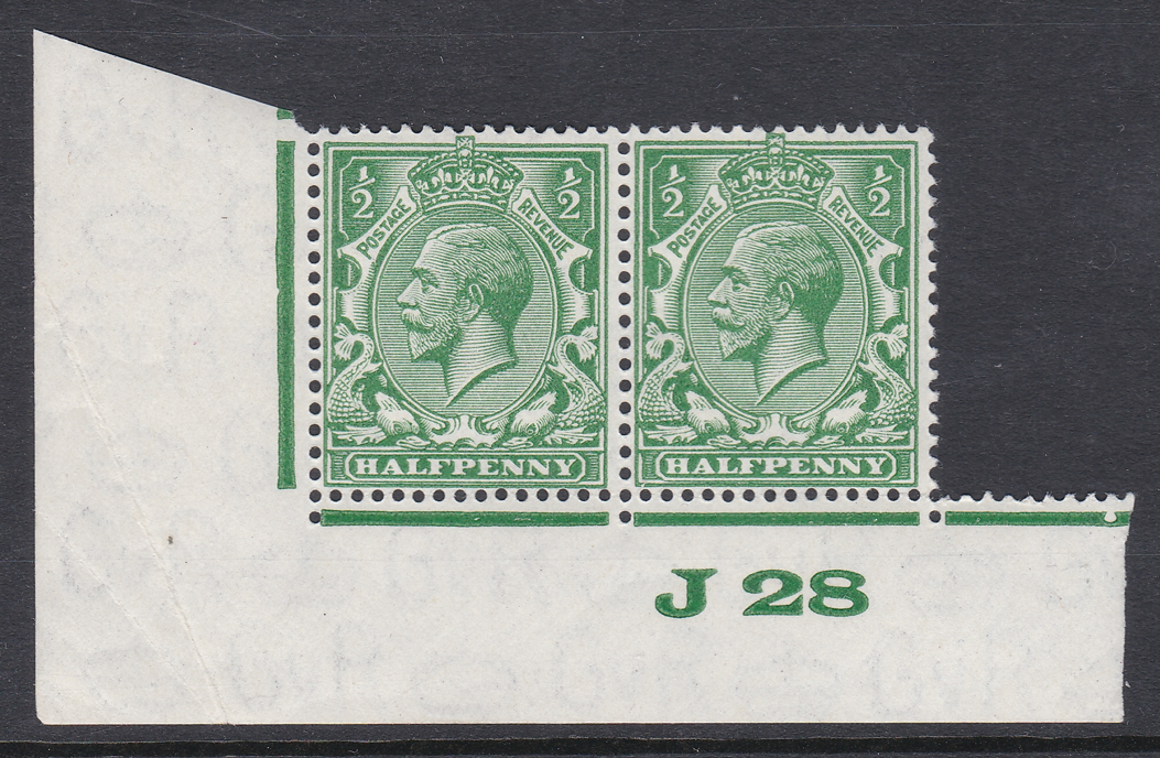 n33-4-d-bright-green-block-cypher-control-j28-imperf-unmounted-mint-mnh