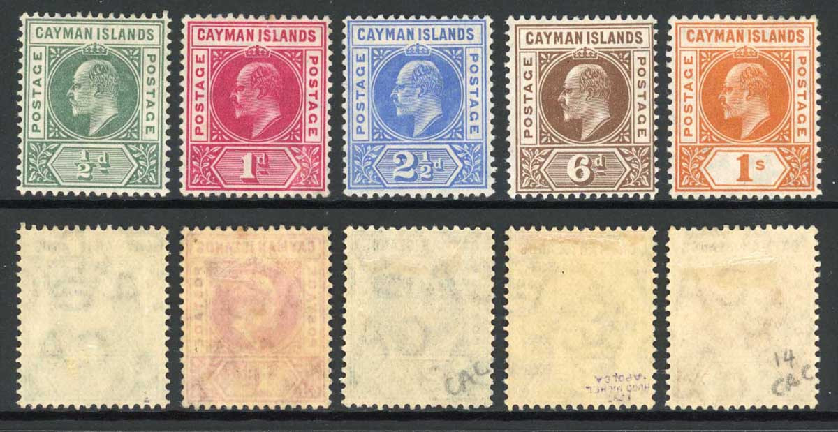 cayman-is-sg8-12-set-wmk-mca-fresh-colour-m-m-1d-toned-perf-cat-95-pounds