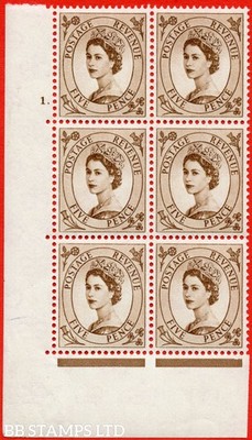 sg-578-s101-5d-brown-an-unmounted-mint-control-block-of-6-cylinder-1-b66938