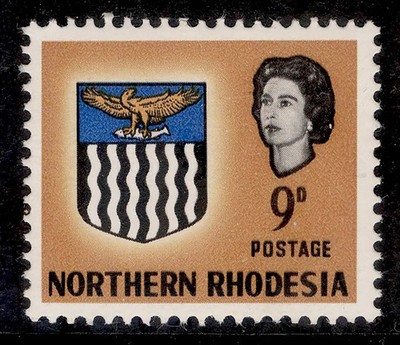 northern-rhodesia-qeii-sg81-9d-yellow-brown-nh-mint