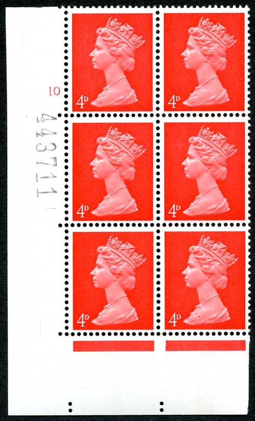 u14-4d-bright-vermillion-pva-head-a-one-4mm-centre-band-cyl-10-no-dot-perf-a