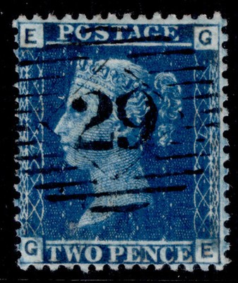 gb-qv-sg45-2d-blue-plate-7-fine-used-cat-50-ge