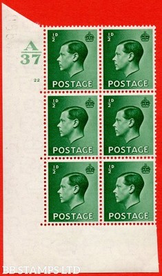 sg-457-p1-d-green-a-mounted-mint-control-block-of-6-control-a37-c-b83813