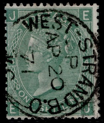 gb-qv-sg117-1s-green-plate-4-fine-used-cat-55-cds-ej