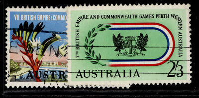 australia-qeii-sg158-159-complete-set-fine-used