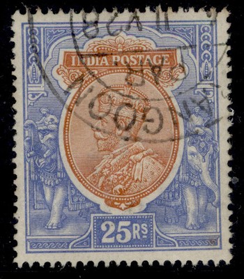 india-gv-sg191-25r-orange-blue-fine-used-cat-65