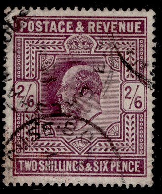 gb-edvii-sg262-spec-m49-3-2s-6d-slate-purple-c-fine-used-cat-190