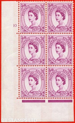 sg-617-s111-6d-deep-claret-photo-a-mounted-mint-cylinder-block-of-6-b70522