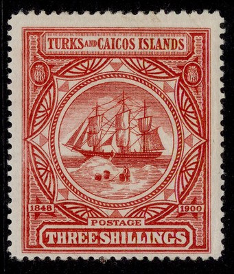 turks-caicos-islands-qv-sg109-3s-lake-vlh-mint-cat-90