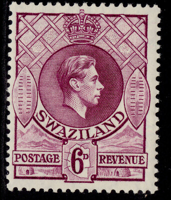 swaziland-gvi-sg34-6d-deep-magenta-m-mint-cat-26