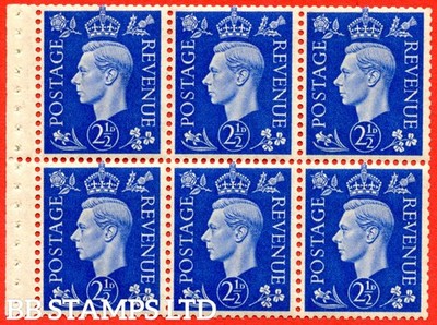sg-466c-qb23-2d-ultramarine-a-mounted-mint-complete-booklet-pane-of-b93544