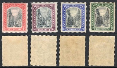 bahamas-sg111-4-1921-staircase-set-wmk-script-m-m-cat-80-pounds