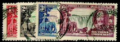 southern-rhodesia-sg31-34-1935-silver-jubilee-set-fine-used-cat-42