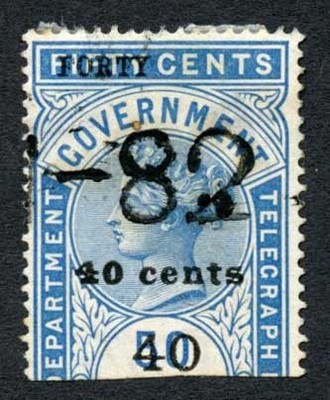 ceylon-telegraphs-sgt42-40c-on-50c-blue-used-two-months-early-cat-26