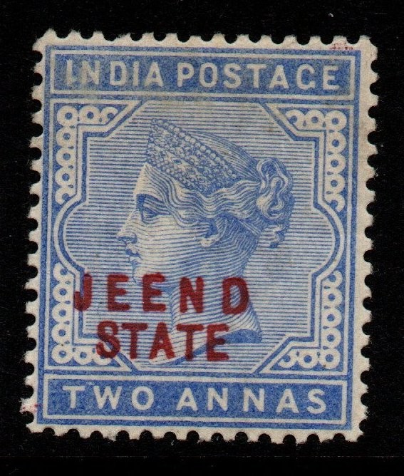 india-jind-sg9-1885-2a-dull-blue-mtd-mint