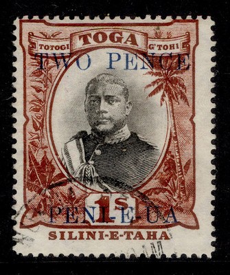 tonga-gv-sg67-2d-on-1s-black-red-brown-fine-used-cat-30