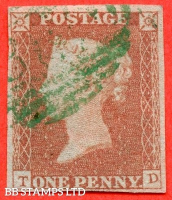 sg-8-p-b1-1-xc-bs31-td-1d-red-brown-plate-98-a-fine-used-exa-b31704