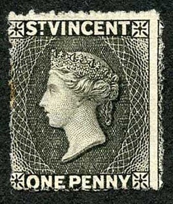 st-vincent-sg18-1d-black-wmk-small-star-upright-perf-about-15-mint-no-gum-cat-70