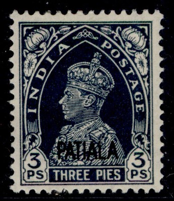 indian-states-patiala-gvi-sg98-3p-slate-m-mint-cat-21