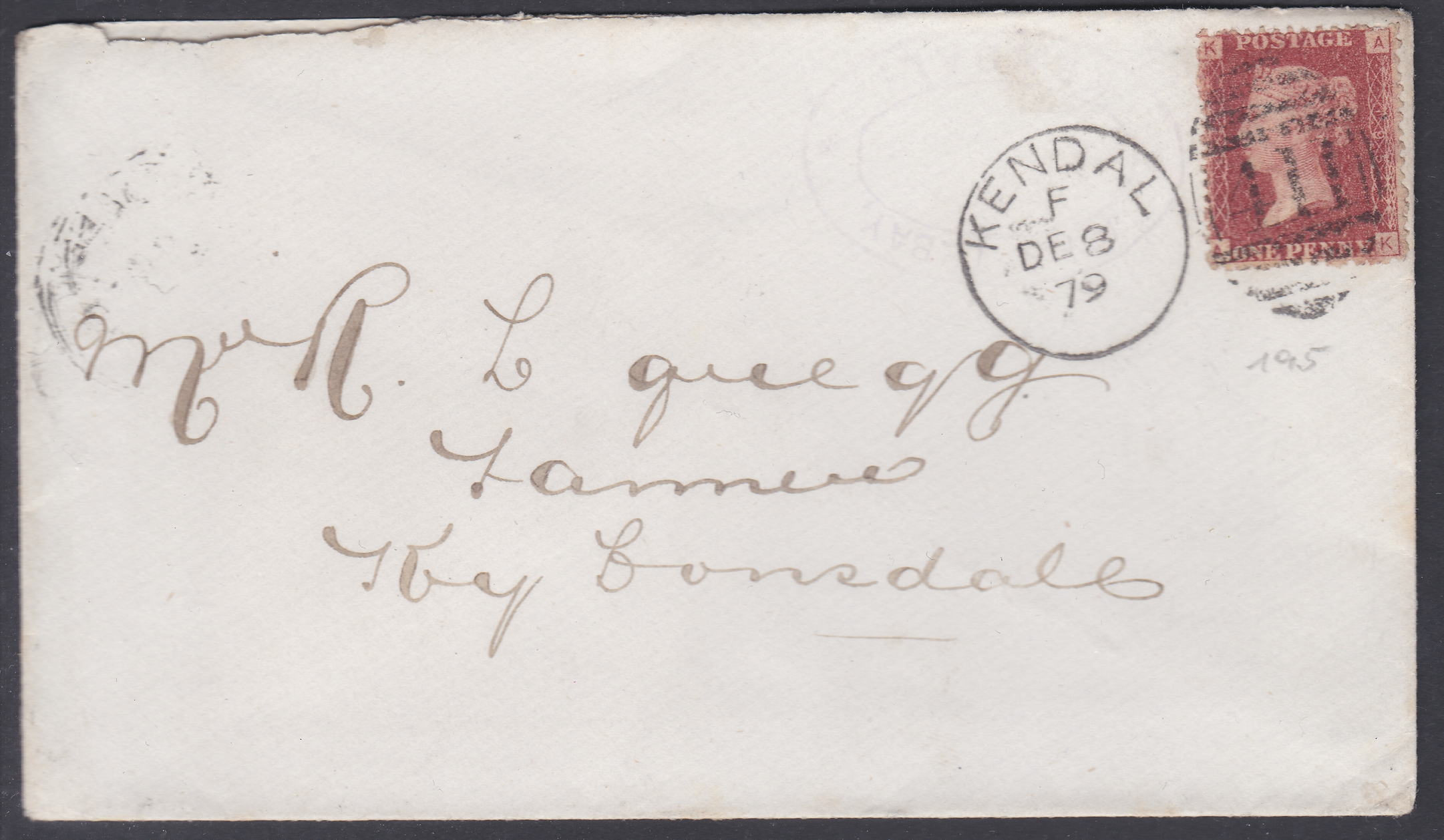 gb-queen-victoria-1d-penny-red-plate-195-envelope-cover-used