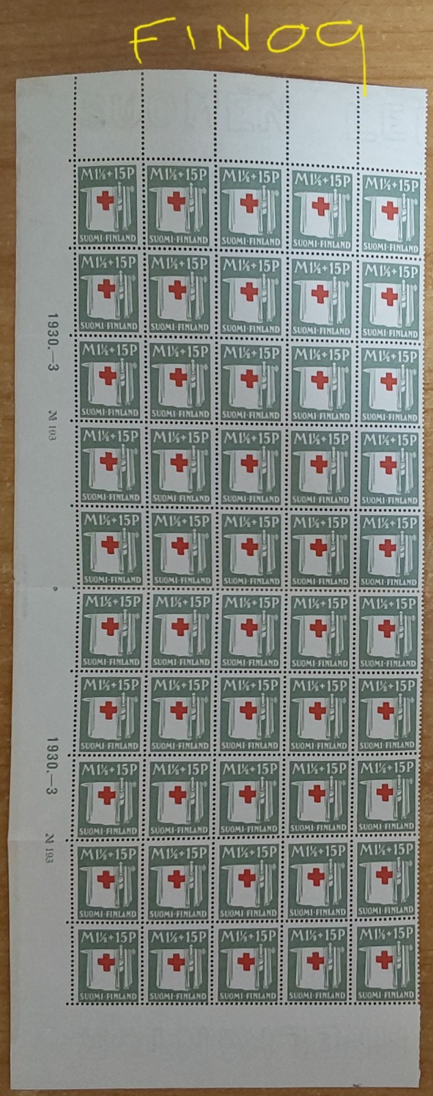 finland-1930-red-cross-charity-m1-5-15p-olive-red-1-2-sheet-50-mnh-fin09