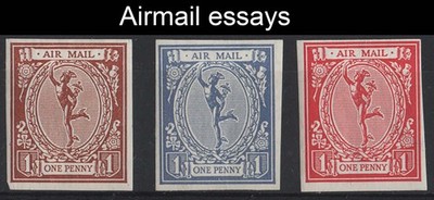gb-1921-mercury-air-mail-essays-imperf-in-blue-red-brown-um