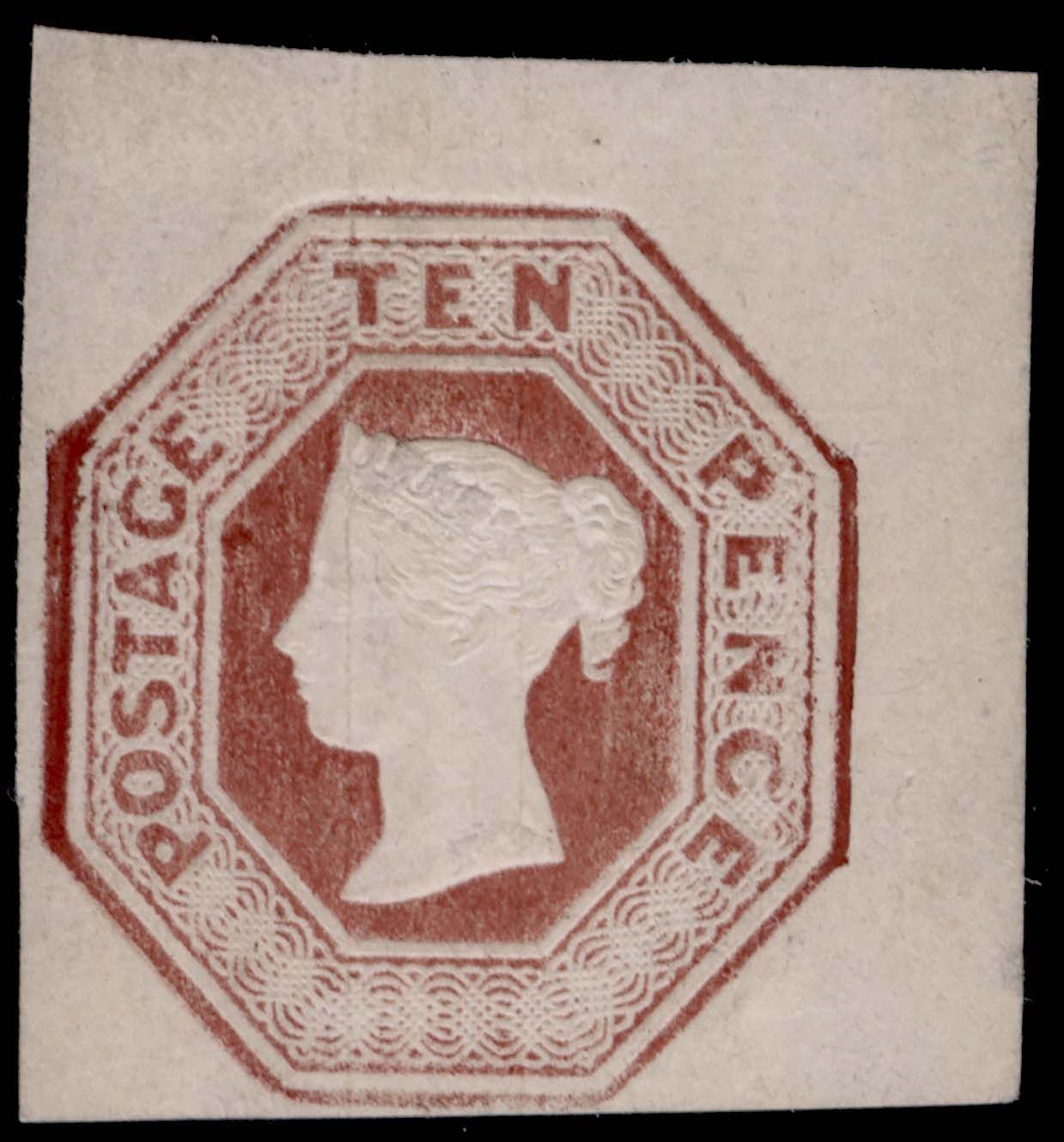 gb-qv-sg57-scarce-10d-brown-cut-square-lh-mint-cat-7500-corner-marginal