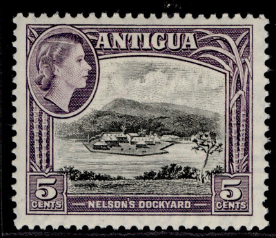 antigua-qeii-sg125-5c-black-slate-violet-m-mint