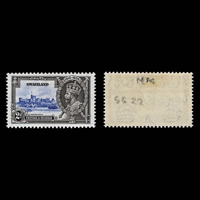 4250-eswatini-swaziland-sg22-2d-grey-ultramarine-flaw-dot-next-to-turret-1