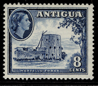 antigua-qeii-sg127-8c-deep-blue-lh-mint
