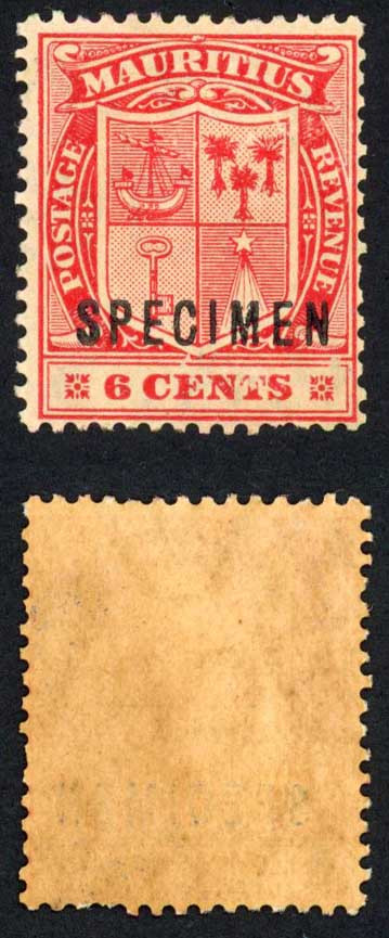 mauritius-sg186s-6c-carmine-red-wmk-crown-ca-opt-specimen