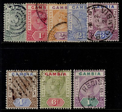 gambia-qv-sg37-44-1989-1902-complete-set-used-cat-180